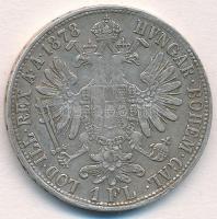 Ausztria 1878. 1Fl Ag "Ferenc József" T:2,2- 
Austria 1878. 1 Florin Ag "Franz Josep...