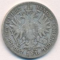 Ausztria 1882. 1Fl Ag "Ferenc József" T:2- 
Austria 1882. 1 Florin Ag "Franz Joseph&...