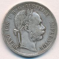 Ausztria 1886. 1Fl Ag Ferenc József T:2-  Austria 1886. 1 Florin Ag Franz Joseph C:VF  Krause KM#2222