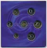 2007. 1Ft-100Ft (8xklf) forgalmi sor, benne 50Ft "50 éves a Római Szerződés" T:PP Adamo FO...