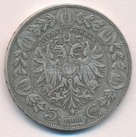 Ausztria 1900. 5K Ag "Ferenc József" T:2-,3  
Austria 1900. 5 Corona Ag "Franz Josep...