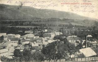 1911 Körmöcbánya, Kremnitz, Kremnica; (fl)