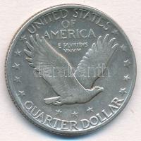 Amerikai Egyesült Államok 1929. 25c Ag "Álló Szabadság negyeddolláros" T:3
USA 1929 25 Ce...