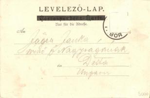 ~1899  Királyhida, Bruckújfalu Tábor, Brucker Lager, Bruckneudorf;  Schwemme. Verlag Jos. Popper, Wi...