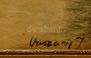 Vaszary jelzéssel: Gellértfürdő. Akvarell, papír, üvegezett keretben, 23×32 cm