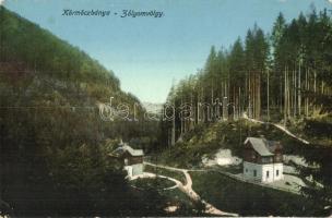 1914 Körmöcbánya, Kremnitz, Kremnica; Zólyomvölgy, nyaralók / Zvolen valley, villas (EK)