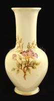 Zsolnay váza, kézzel festett, jelzett, apró kopásokkal, m: 26 cm