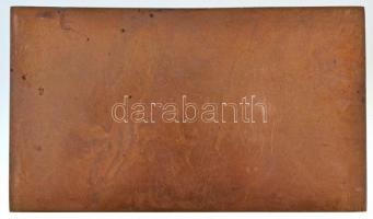 1977. "Alsóörs 1977. IX. 15-16." Br emlékplakett (115x67mm) T:2