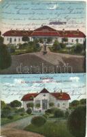 1917 Komárom, Komárno; M. kir. gazdasági tanítóképző intézet / economic teacher training institute