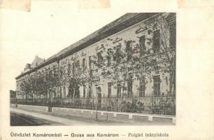 Komárom, Komárno; Polgári leányiskola / girl school