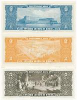 Brazília 1958. 1C + 2C + 1954. 5C T:I- fo.
Brazil 1958. 1 Cruzeiros + 2 Cruzeiros + 1954. 5 Cruzeir...
