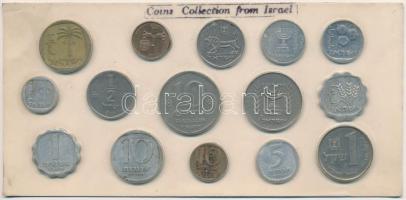 3db klf szuvenír fémpénz szett, benne Izrael, Maldív-szigetek, Olaszország T:2-3 3pcs of diff souvenir coin sets, including Israel, Maldives, Italy C:XF-F