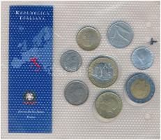 3db klf szuvenír fémpénz szett, benne Izrael, Maldív-szigetek, Olaszország T:2-3
3pcs of diff souve...