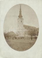 1911 Kurd, Római katolikus templom, photo (vágott / cut)