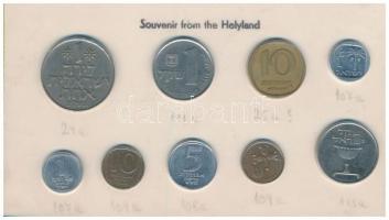 3db szuvenír fémpénz szett, benne Izrael, Maldív-szigetek, Thaiföld T:2-3 3pcs of souvenir coin sets, including Israel, Maldives, Thailand C:XF-F