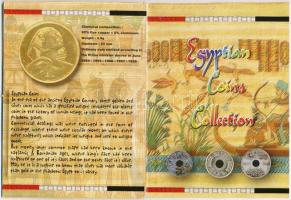 Egyiptom 12db-os szuvenír érme szett T:vegyes
Egypt 12pcs of coins in souvenir set C:mixed