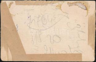 Kézzel rajzolt saját készítésű osztrák-magyar katonai művészlap / WWI Hand-drawn custom-made Austro-...