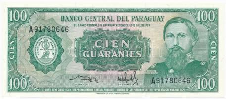 Paraguay 1952. 100G T:I Paraguay 1952. 100 Guaranies C:UNC Krause 198