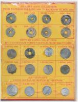 Vietnam 35db-os vegyes szuvenír érme szett, benne replika is T:vegyes
Viet Nam 35pcs of coins in so...