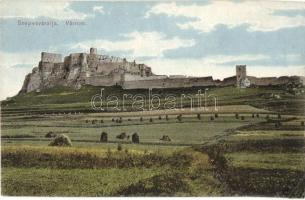 1917 Szepesváralja, Spisské Podhradie; várrom / castle ruins