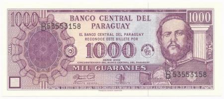 Paraguay 2002. 1000G T:I Paraguay 2002. 1000 Guaranies C:UNC