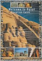 Egyiptom ~1990. 12db érme szuvenír szettben, mellette még 2db bankjegy T:vegyes
Egypt ~1990. 12pcs ...