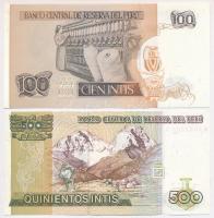 Peru 1987. 100I + 500I T:I
Peru 1987. 100 Intis + 500 Intis C:UNC