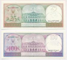 Suriname 1980. 25G + 100G T:I
Suriname 1980. 25 Gulden + 100 Gulden C:UNC