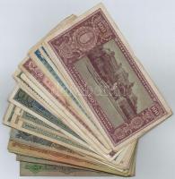 Vegyes: 45db-os pengő bankjegy tétel T:III,III-