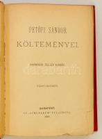 Petőfi Sándor költeményei I-IV. (Két kötetben.) Bp., 1888, Athenaeum. 
1 t. (acélmetszet)+ 442+2+40...