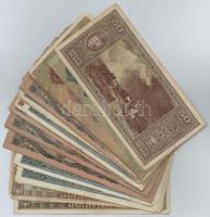 Vegyes: 38db-os pengő bankjegy tétel T:III-IV