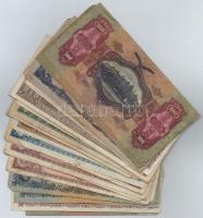 Vegyes: 44db-os pengő bankjegy tétel T:III-IV
