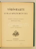 Vörösmarty Mihály Lyrai Költeményei I-II. kötet. Bp., é.n., Méhner Vilmos, 1 t.+CXXVII+244+398 p. Ki...