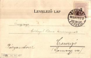 1898 Budapest XII. Zugliget, Normafa. Károlyi György kiadása (EK)