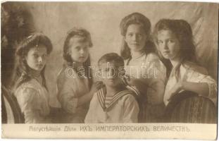 Children of Tsar Nicholas II, The Romanov family (EK)
