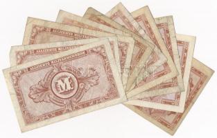 Német Harmadik Birodalom / Szövetséges megszállás 1944. 1M (6x) + 5M + 10M (3x) T:III
German Third ...