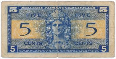 Amerikai Egyesült Államok / Katonai kiadás 1954-1958. 5c T:III,III-
USA / Military Payment Certific...