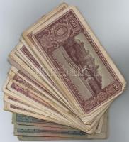 Vegyes: 73db-os pengő bankjegy tétel T:III,III-