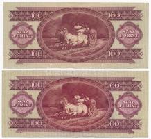 1949. 100Ft (2x) T:III 
Adamo F28