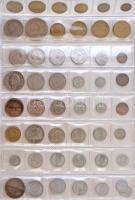 Vegyes: ~277db-os világpénz gyűjtemény benne szovjet, jugoszláv, francia, finn, ausztrál érmék is T:vegyes