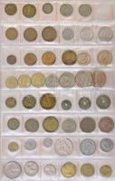 Vegyes: ~277db-os világpénz gyűjtemény benne szovjet, jugoszláv, francia, finn, ausztrál érmék is T:...