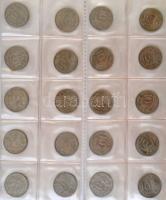 Vegyes: ~277db-os világpénz gyűjtemény benne szovjet, jugoszláv, francia, finn, ausztrál érmék is T:...