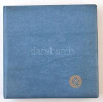 Franciaország 252db-os érmetétel az 1850-es évektől az Euró bevezetéséig, albumba rendszerezve T:veg...