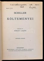 Dóczi Lajos munkái VI. kötet: Schiller költeményei. Fordította: Dóczi Lajos. Bp., én., Lampel R. (Wo...