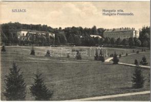 1917 Szliács, Sliac; Hungária séta / promenade