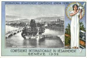 1932 Genf, Geneve, Geneva; International Desarmement Conference / World Disarmament Conference