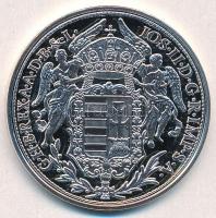 DN Tallértörténelem - II. József tallér 1782 ezüstözött Cu-Zn emlékérem (38,61mm) T:PP