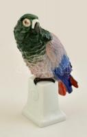 Rosenthal papagáj, kézzel festett, jelzett, hibátlan, m:16 cm