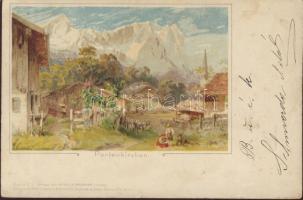 1899 Partenkirchen Litho