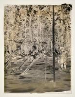 1933 Életképek a gödöllői cserkész jamboree-ról, 8 db üvegnegatív, dobozban, 9×12 cm